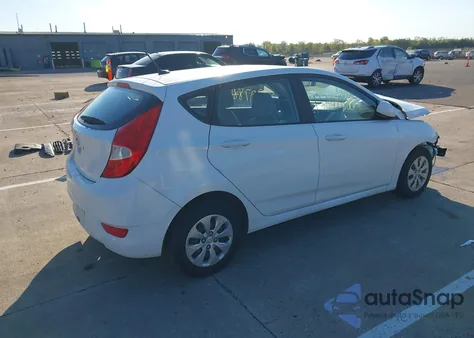 2017 Hyundai Accent Se z USA, uszkodzony, nr VIN KMHCT5AE6HU338434